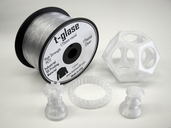 картинка Пластик T-Glase (PETT) диаметром 1.75 мм (Taulman3D) Интернет-магазин «3DTool»