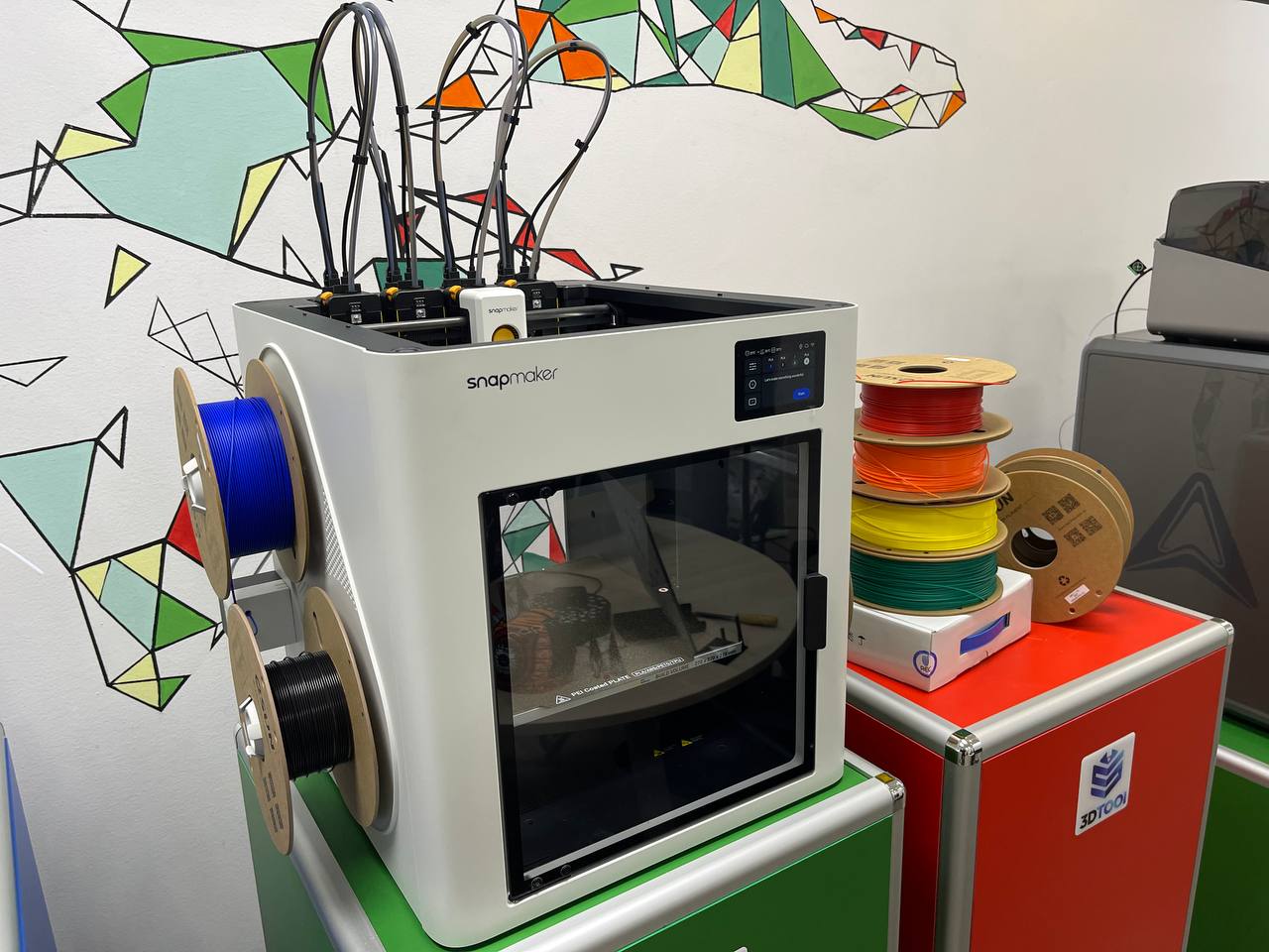 Фото Цветной 3D принтер Snapmaker U1 (4 экструдера) (Аванс 100%)