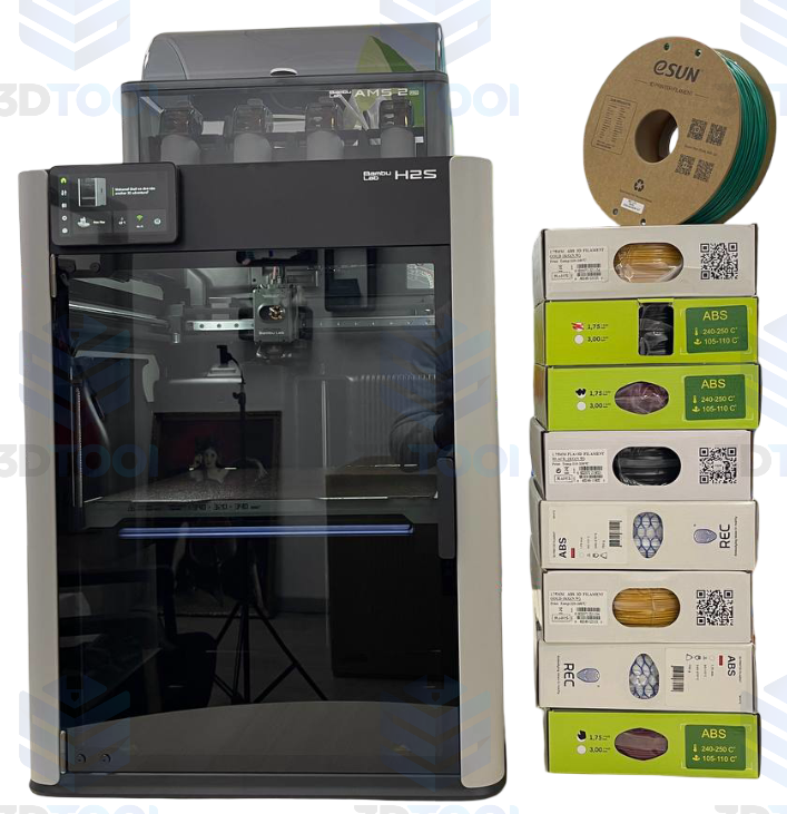 Фото 3D принтер Bambu Lab H2S AMS 2 PRO Combo (EU)